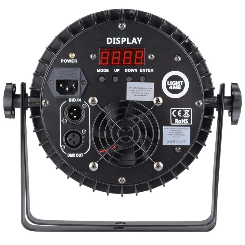 LIGHT4ME LIGHT4ME ALU HEXA PAR 18x10W RGBWA-UV reflektor - zdjecie 6