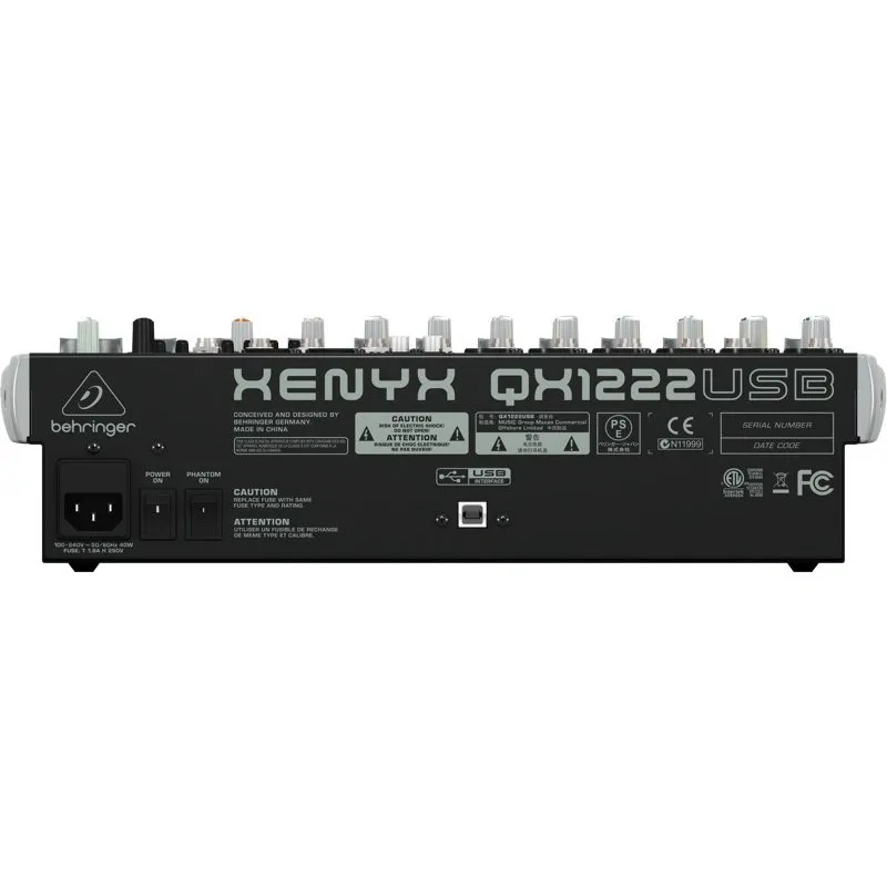 Behringer Behringer XENYX QX1222USB mixer - zdjecie 2