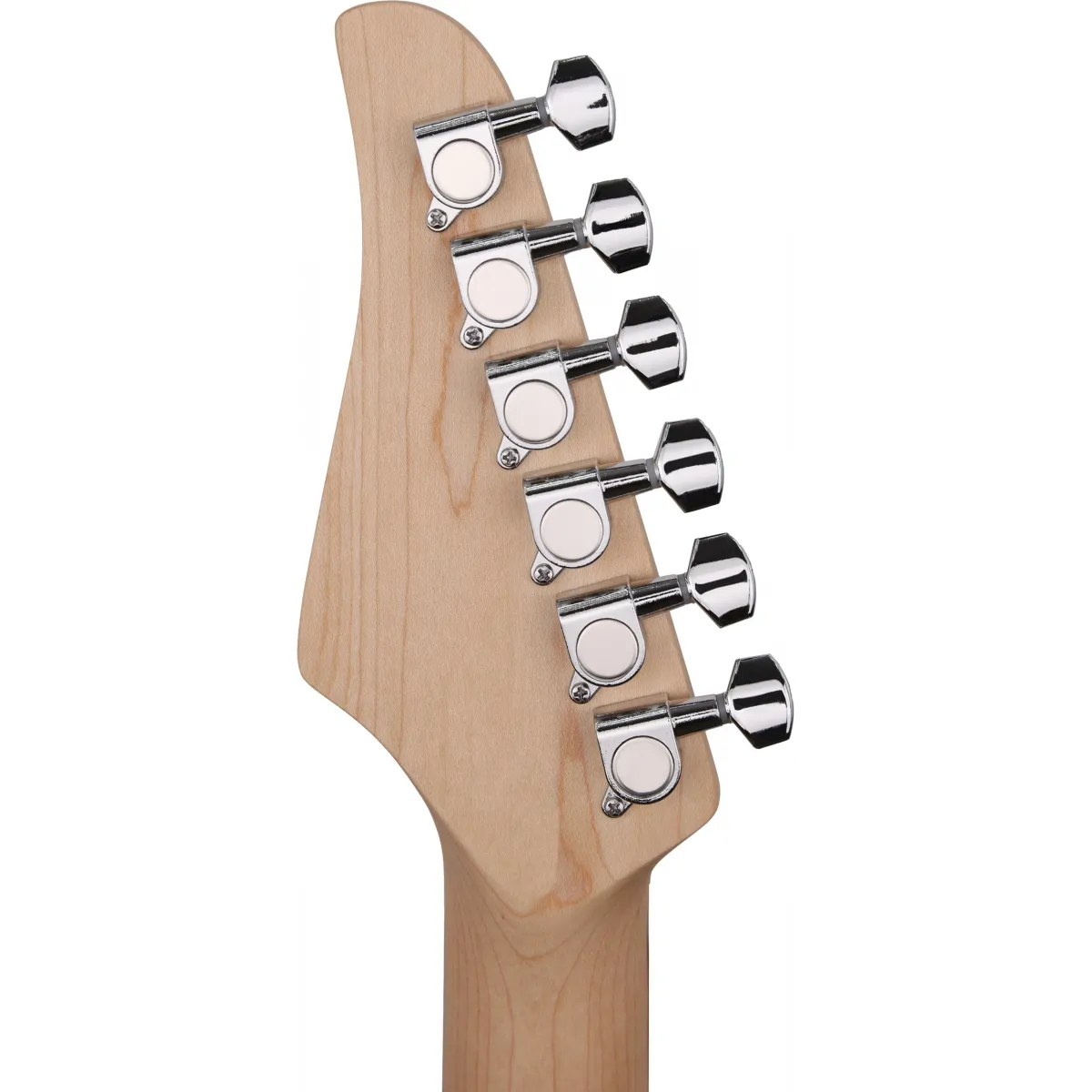 Arrow Arrow Tonecaster ST 111 Abyss Black Rosewood/White gitara elektryczna - zdjecie 5