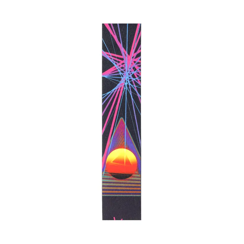 D'ADDARIO D'Addario 50RUN80 Outrun Polyester Guitar Strap Neon Stars - zdjecie 2