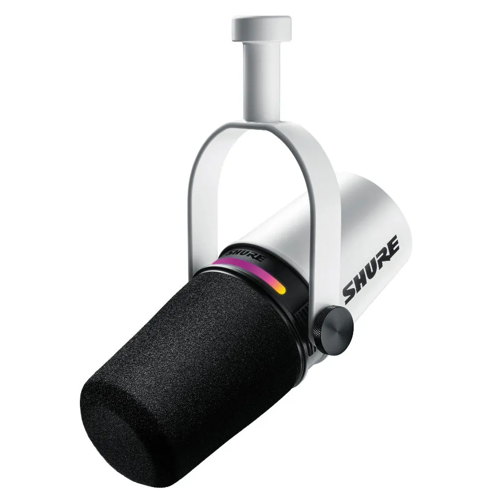 SHURE Shure MV7+ W mikrofon dynamiczny XLR / USB do podcast
