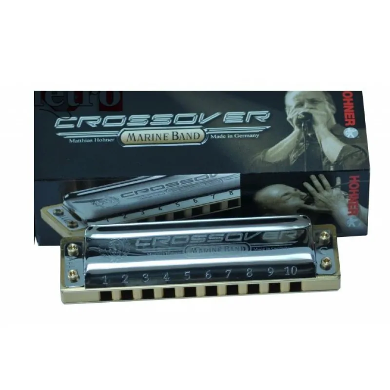HOHNER Harmonijka ustna Hohner Marine Band Crossover - tonacja F - zdjecie 2