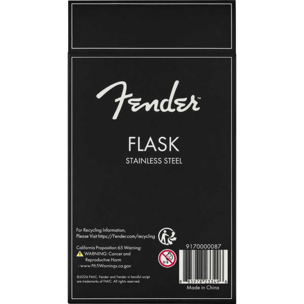 FENDER Fender Blackout Flask - zdjecie 5