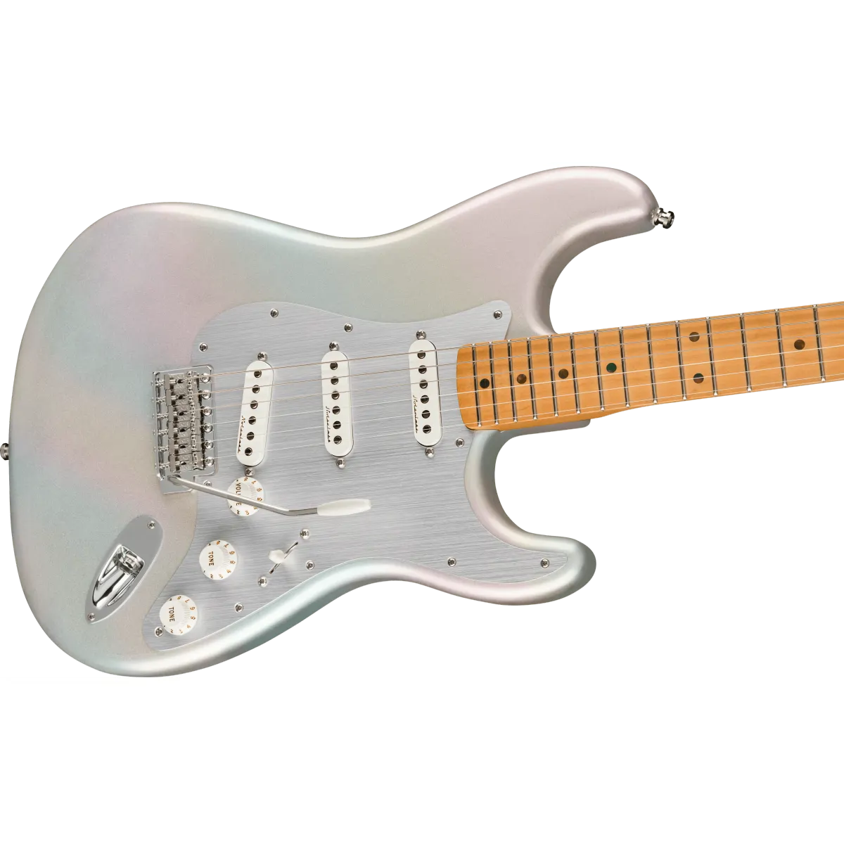 FENDER Fender H.E.R. Strat MN CHRM GLW Chrome Glow - zdjecie 5