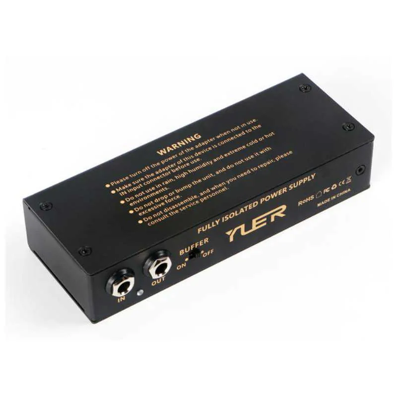 Yuer Yuer PR-07 Full Isolation Power Supply Buffer zasilacz efektów gitarowych - zdjecie 3