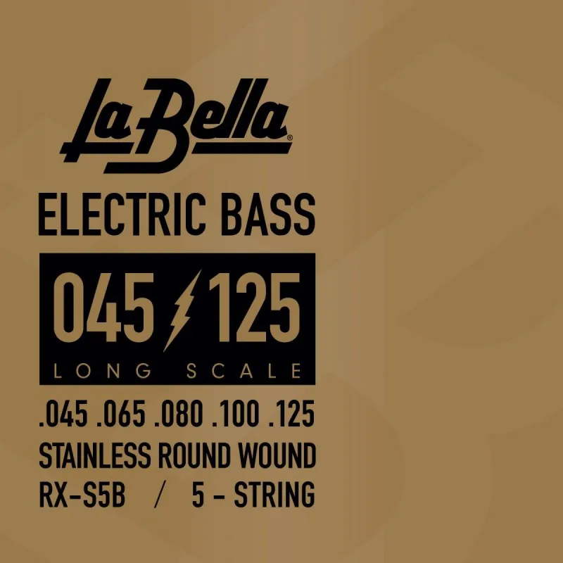 LA BELLA La Bella RX-S5B struny basowe 45-125 stalowe