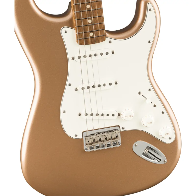 FENDER Fender Limited Edition Vintera '70s Stratocaster Hardtail Pau Ferro Fingerboard Firemist Gold - zdjecie 4