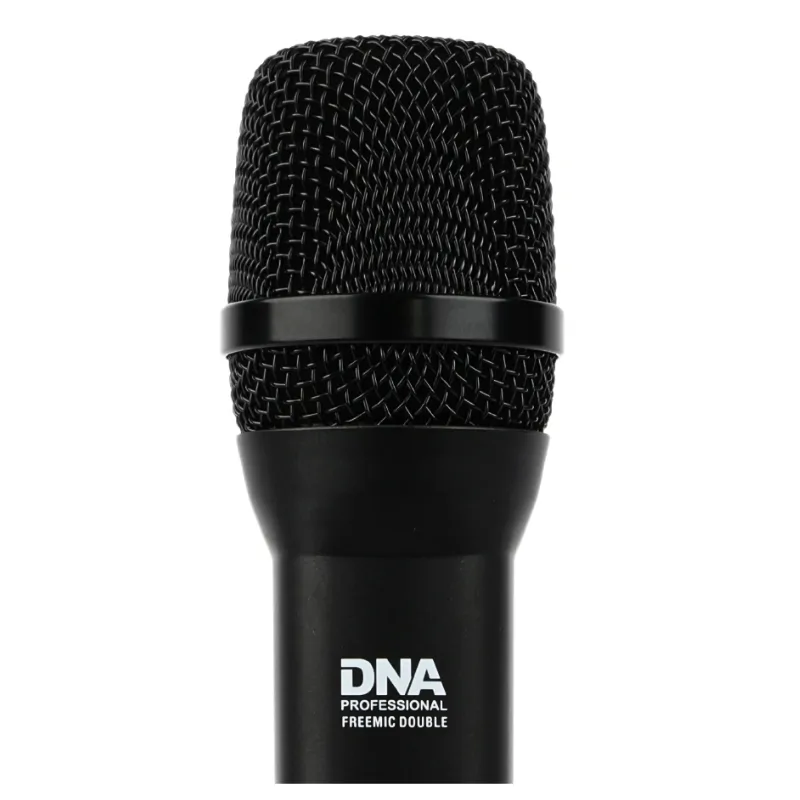 DNA DNA FREEMIC DOUBLE mikrofon bezprzewodowy zestaw 2x nadajnik doręczny 2.4 GHz do 30 metrów - zdjecie 5