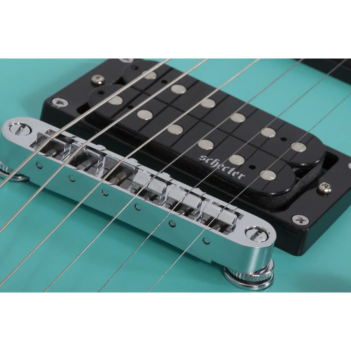 SCHECTER Schecter C-6 Deluxe Satin Aqua - zdjecie 6