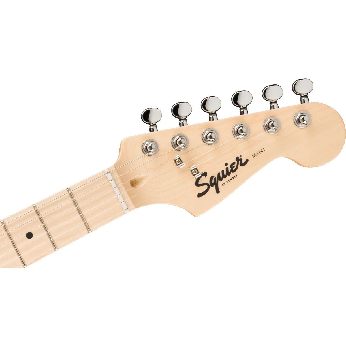 Squier Squier Mini Stratocaster Maple Fingerboard White Pickguard Sea Foam Green - zdjecie 4