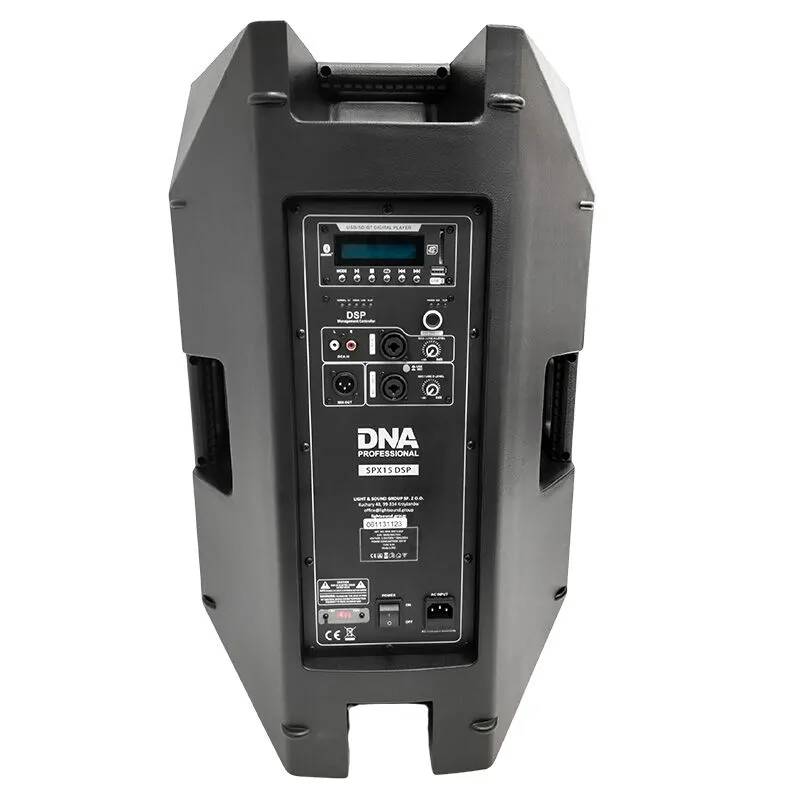DNA DNA SPX15 DSP kolumna głośnikowa aktywna 15" Bluetooth USB SD MP3 - zdjecie 2