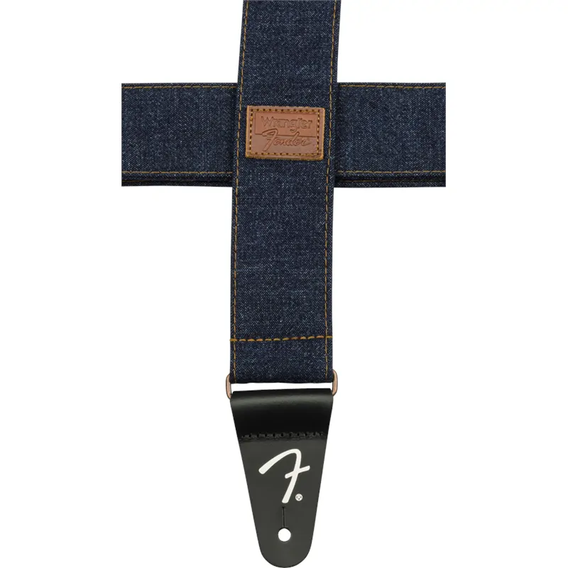 FENDER Fender x Wrangler Denim Strap Dark Indigo - zdjecie 5
