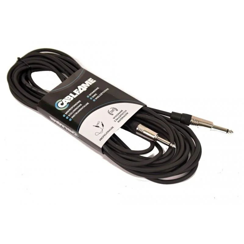 CABLE4ME CABLE4ME przewód jack - jack instrumentalny 10m