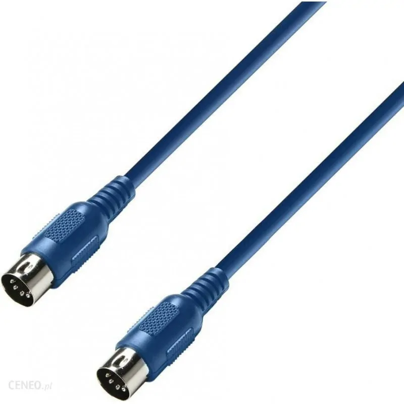Adam Hall Adam Hall K3MIDI0150BLU kabel MIDI 1,5m niebieski