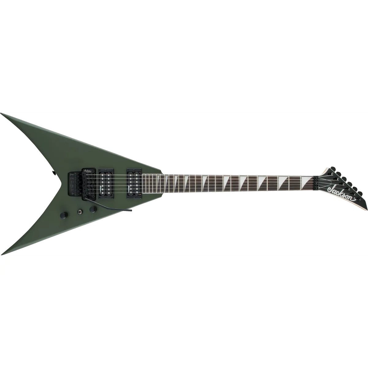 Jackson Jackson JS Series King V JS32 Amaranth Fingerboard Matte Army Drab