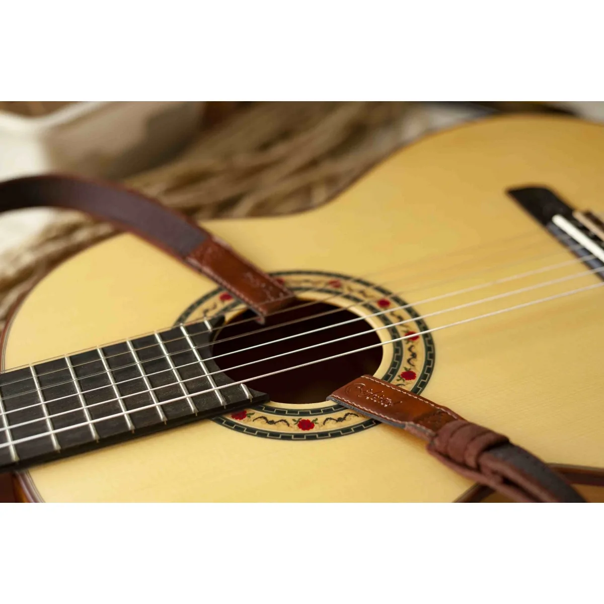 RightOn! Straps RightOn! Classical Dual Hook Black pas do gitary klasycznej - zdjecie 3