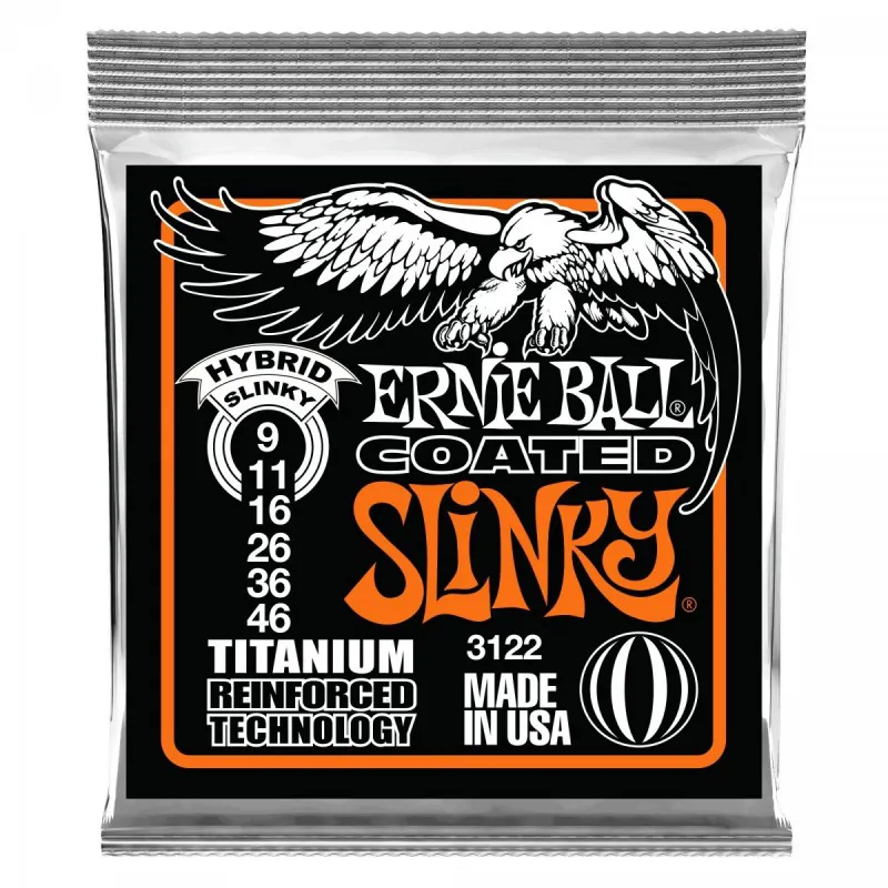Ernie Ball ERNIE BALL 3122 Titanium 9-46 struny do elektryka