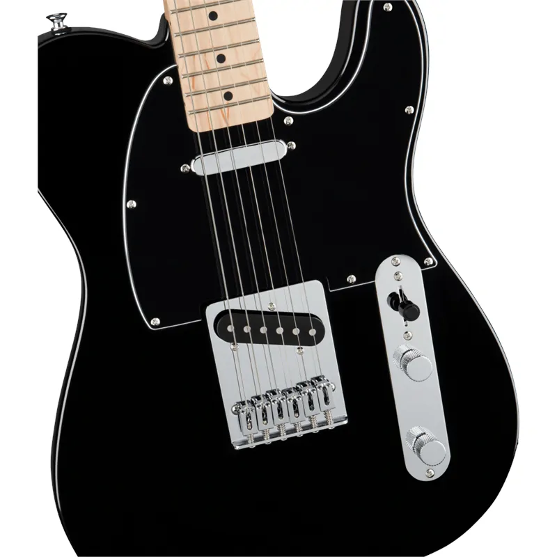 Squier Squier FSR Affinity Series Telecaster Maple Fingerboard Black Pickguard Black - zdjecie 3