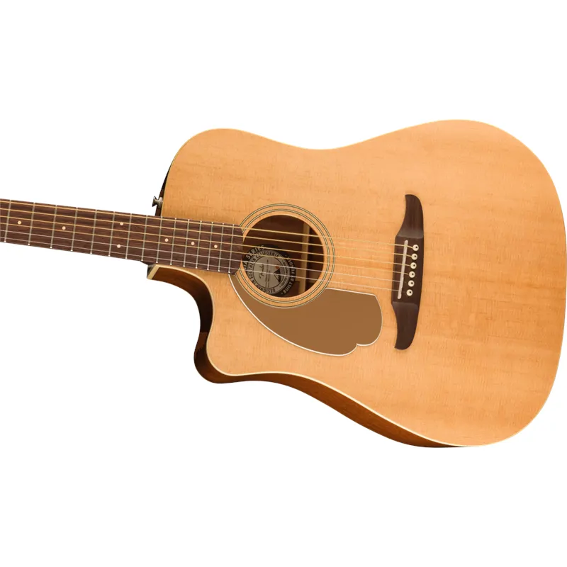FENDER Fender Redondo Player Walnut Fingerboard Gold Pickguard Natural Leworęczna - zdjecie 4