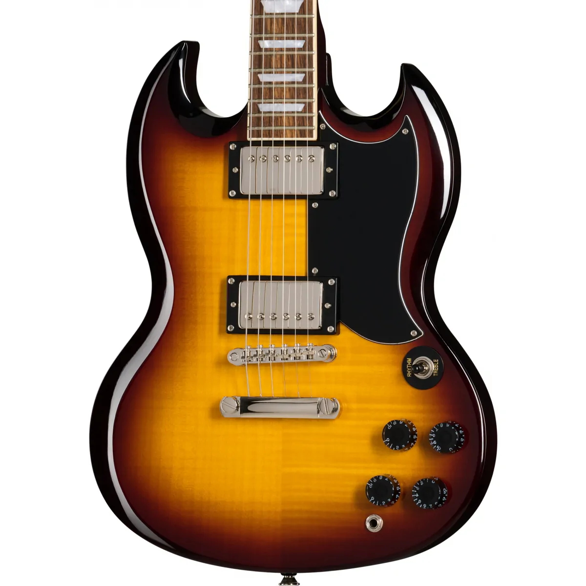 EPIPHONE Epiphone SG Tribute Plus Vintage Sunburst - zdjecie 8