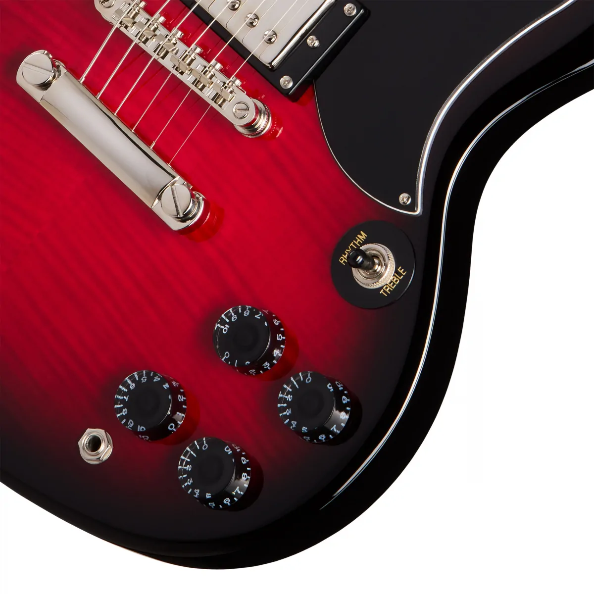 EPIPHONE Epiphone SG Tribute Plus Cherry Burst - zdjecie 3
