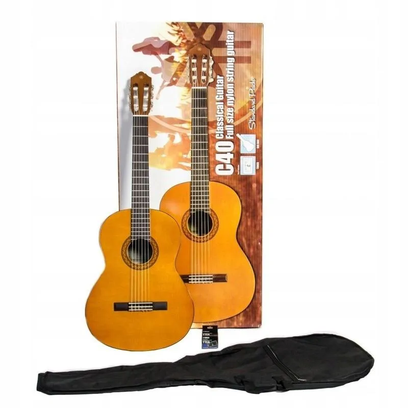 YAMAHA Yamaha C40 Standard Pack zestaw gitarowy