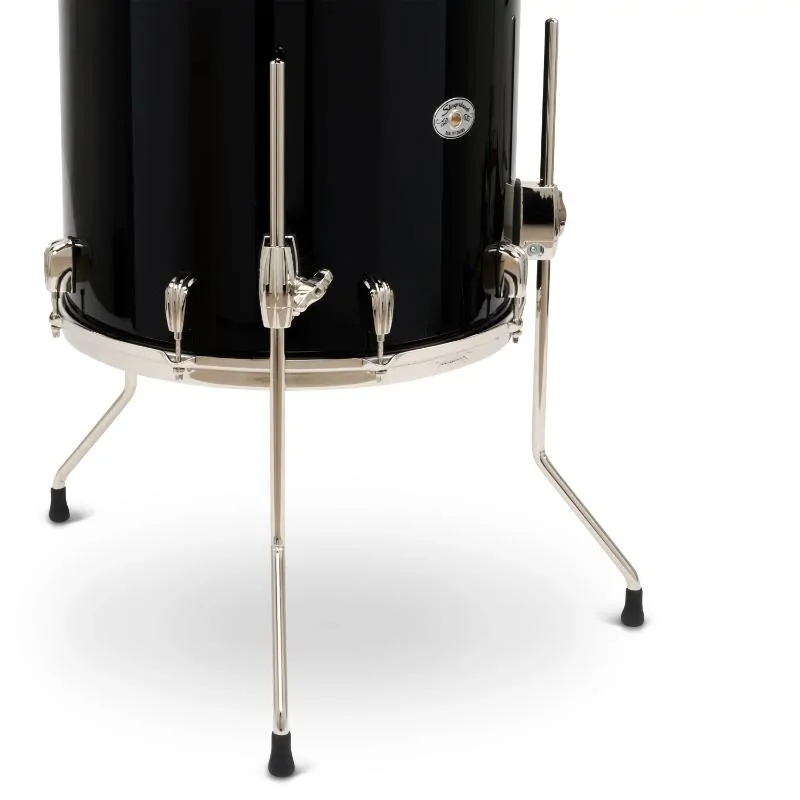 Slingerland Drums Company Slingerland Studio King 20,12,14 Del Norte Black shell set - zdjecie 4