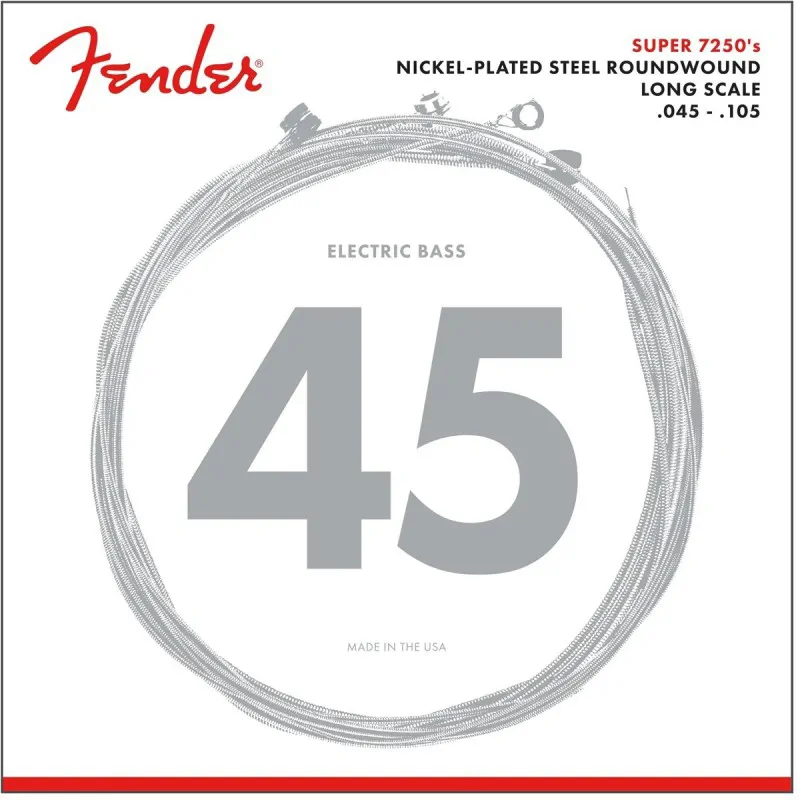 FENDER Fender 7250M struny do gitary basowej 45-105