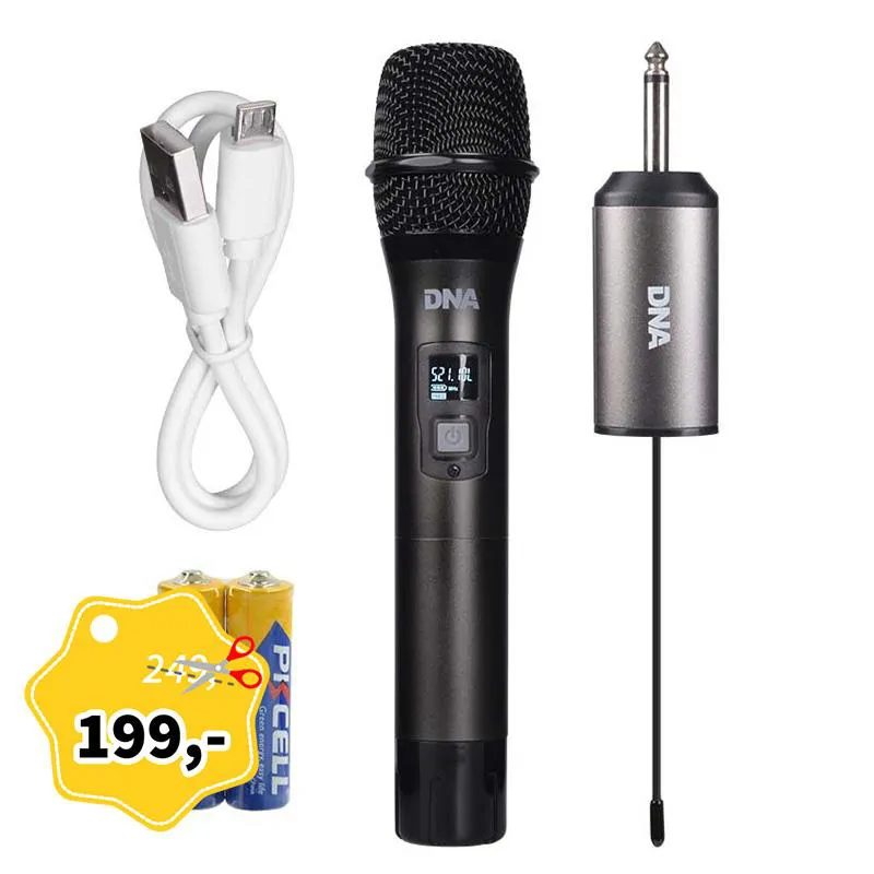 DNA DNA FU VOCAL SET mikrofon dynamiczny bezprzewodowy