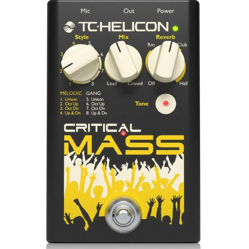 TC HELICON TC Helicon Critical Mass procesor wokalny
