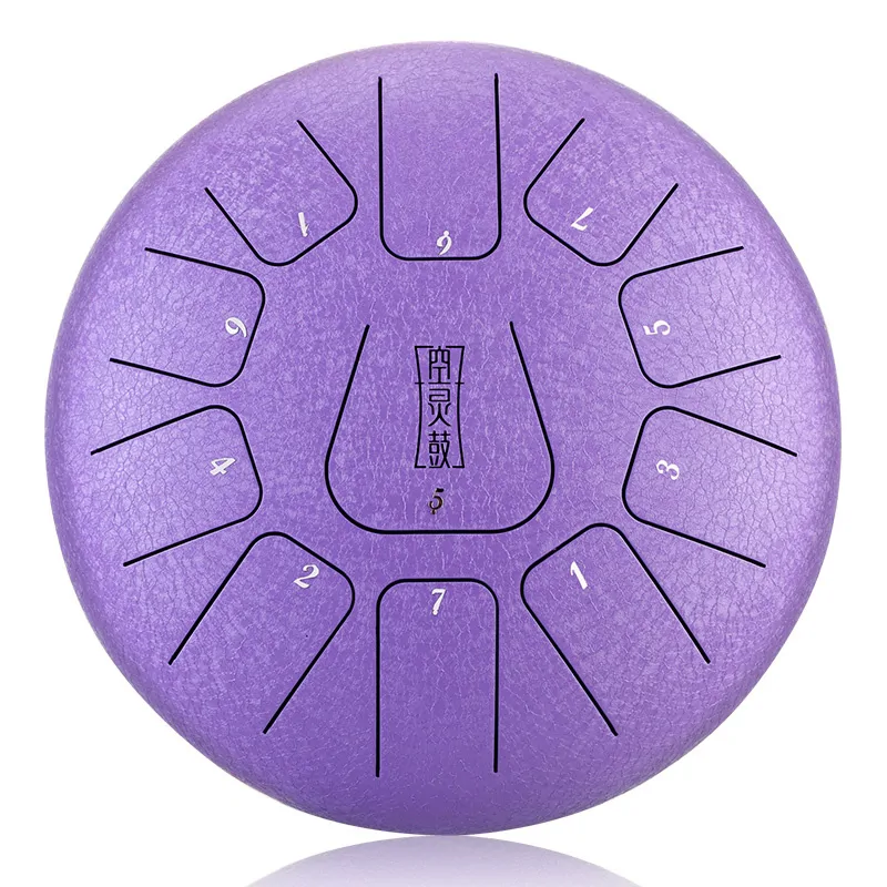HLURU-WANGYOU Hluru-Wangyou THF11-12 Lavender Tongue Drum 11 notes 12"