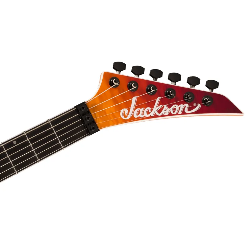 Jackson Jackson Pro Plus Series Dinky DKAQ Ebony Fingerboard Firestorm - zdjecie 5