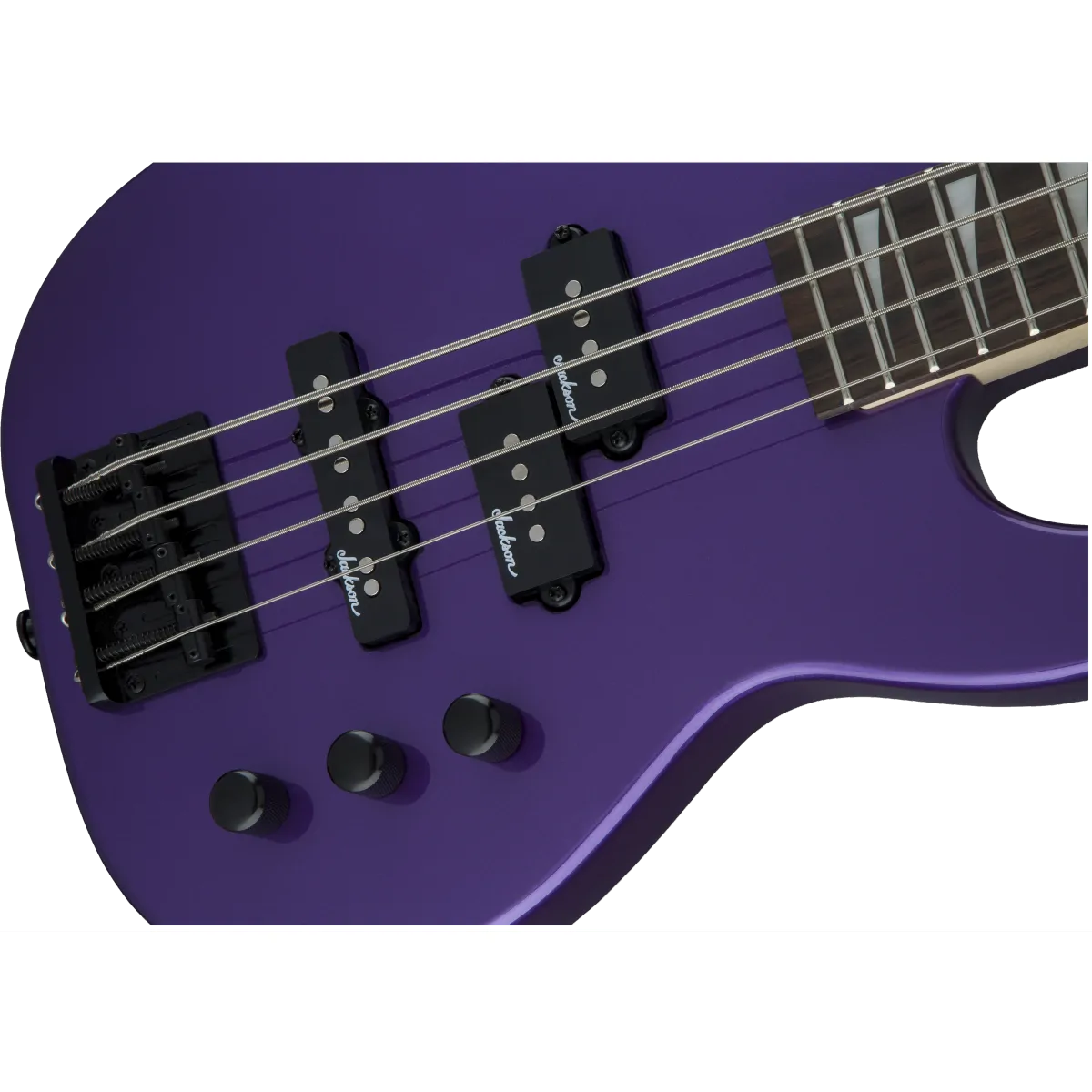 Jackson Jackson JS Series Concert Bass Minion JS1X Amaranth Fingerboard Pavo Purple - zdjecie 5