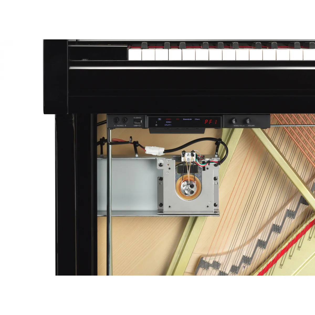 YAMAHA Yamaha U3 TA3 PE pianino klasyczne TransAcoustic - zdjecie 5