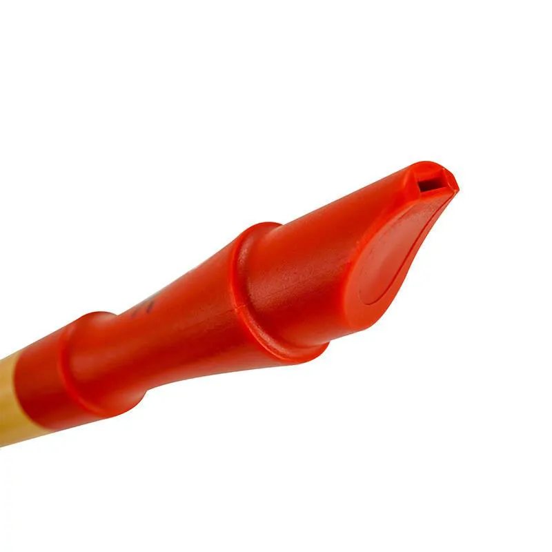  QM8A-28G-Red Flet prosty drewniany sopranowy - zdjecie 3