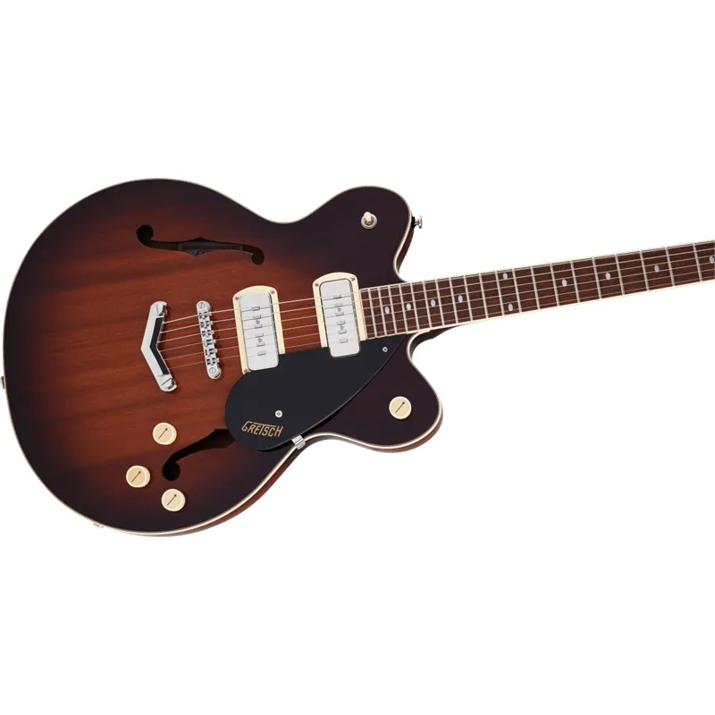 Gretsch Gretsch G2622-P90 Streamliner Center Block Double-Cut P90 with V-Stoptail Laurel Fingerboard Havana Burst - zdjecie 6
