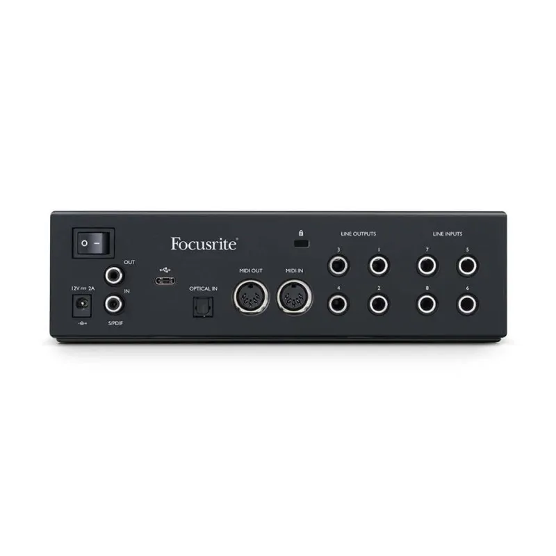 FOCUSRITE Focusrite Clarett+ 4Pre - interface audio - zdjecie 3