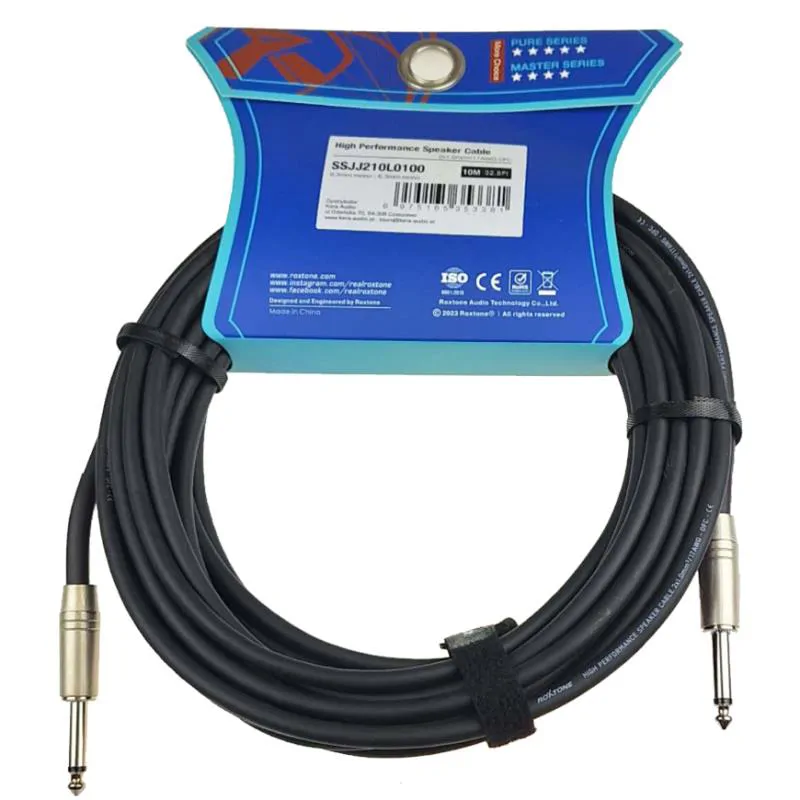 Roxtone Roxtone SSJJ210L10 Kabel 2 x Jack 6.3mm 10m - zdjecie 8
