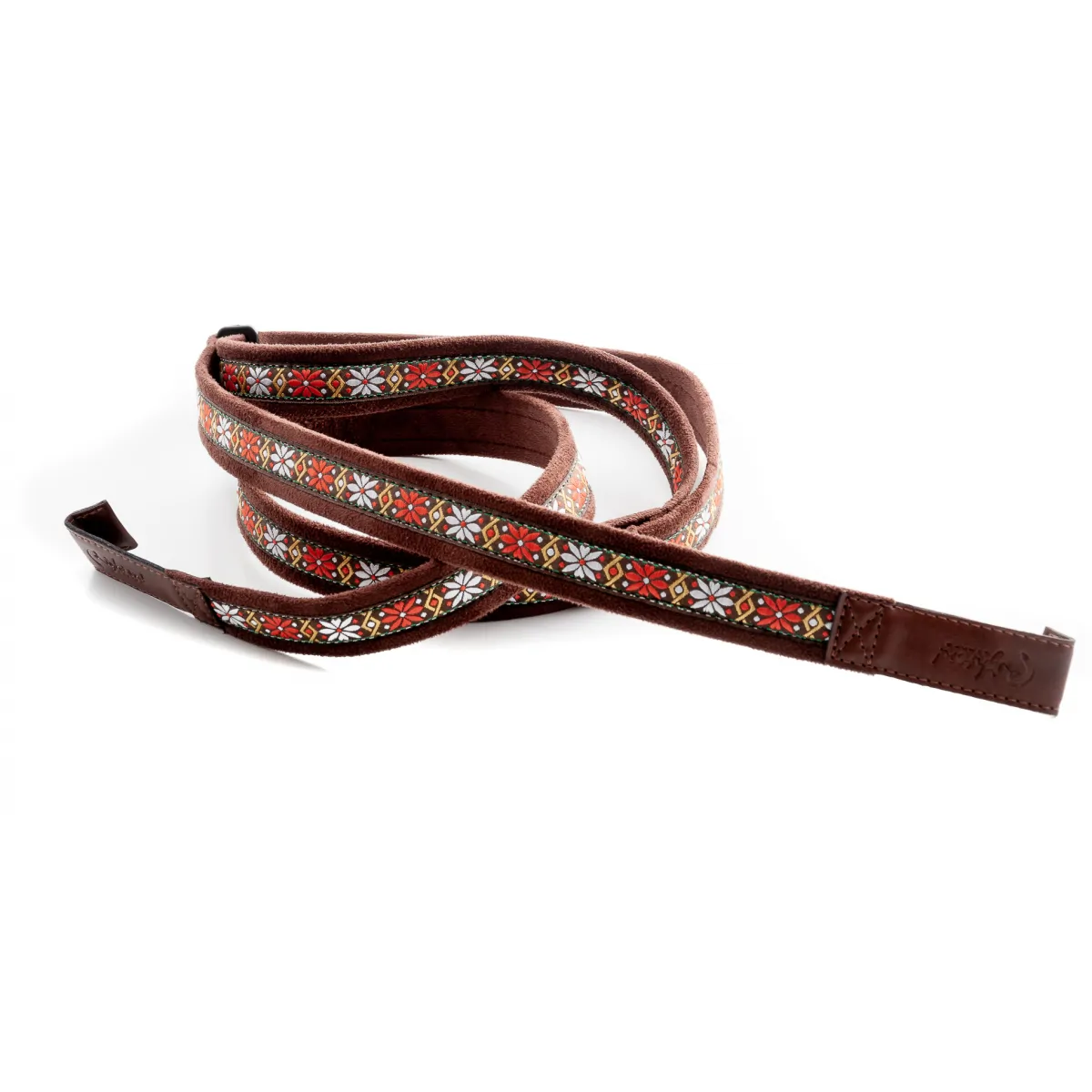 RightOn! Straps RightOn! Classical Dual Hook Rumba Brown pas do gitary klasycznej