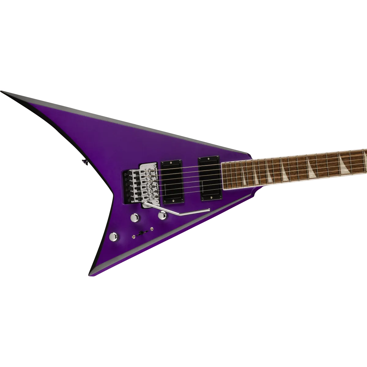 Jackson Jackson X Series Rhoads RRX24 Laurel Fingerboard Purple Metallic Black Bevels - zdjecie 4