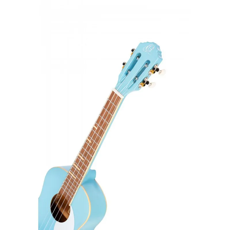 Ortega Ortega RUGA-SKY Gaucho Matching Sky Blue ukulele tenor - zdjecie 8