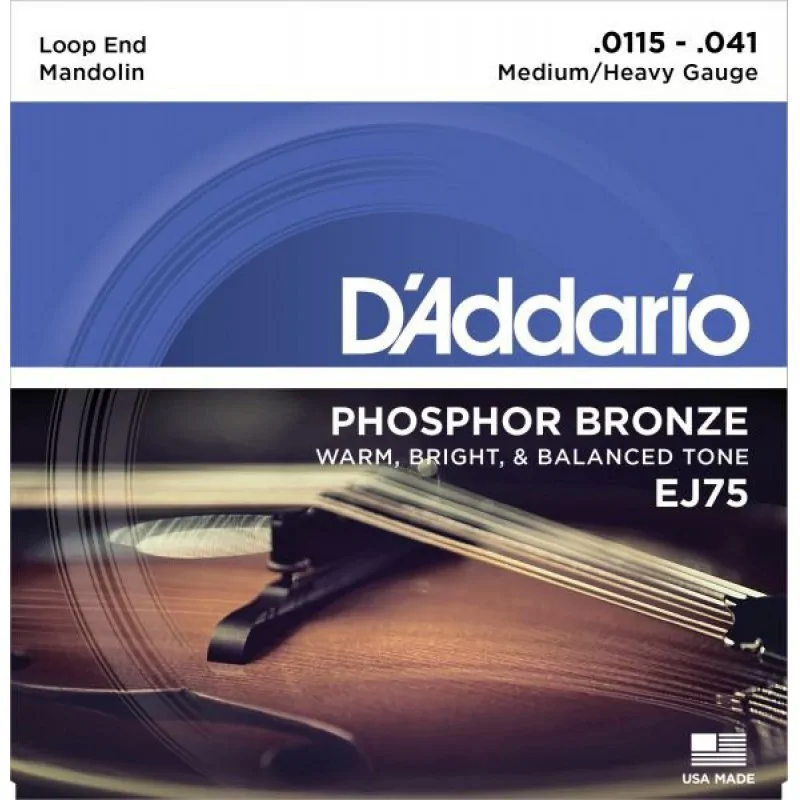 D'ADDARIO D'Addario EJ75 struny do mandoliny