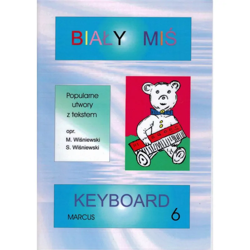 Marcus Marcus Biały Miś 6 Keyboard