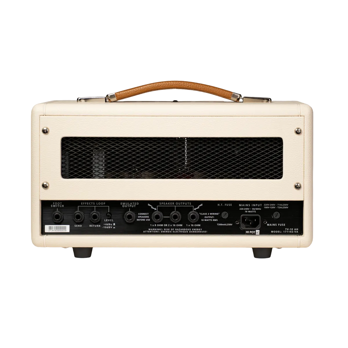 Blackstar Blackstar TV-10 A 6L6 Head 10W Wzmacniacz gitarowy Beżowy - zdjecie 2