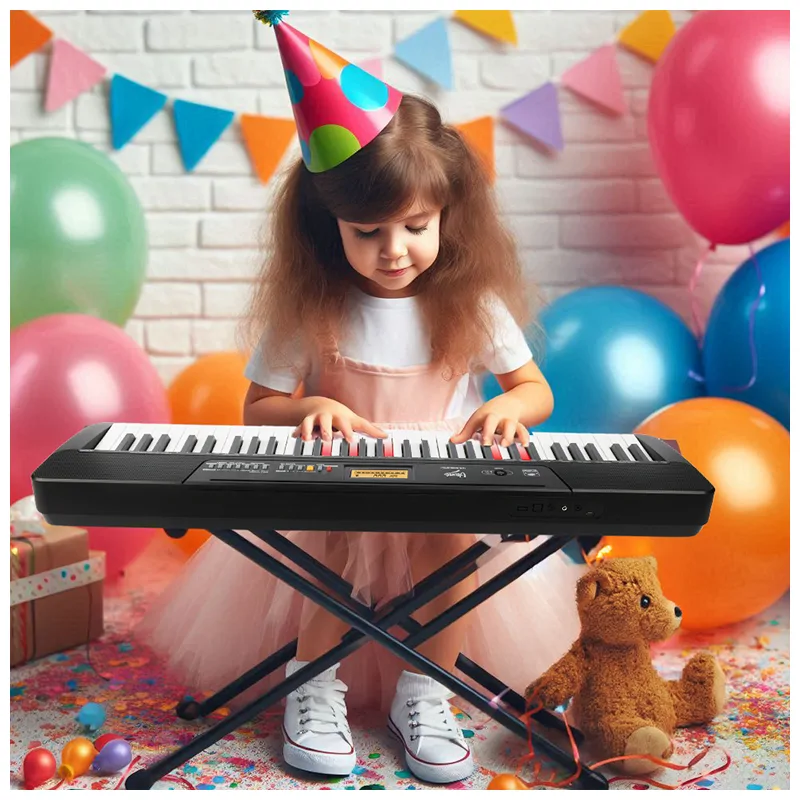 V-TONE V-TONE VK 200-61L keyboard klawisze organy dla dzieci do nauki gry LED - zdjecie 6