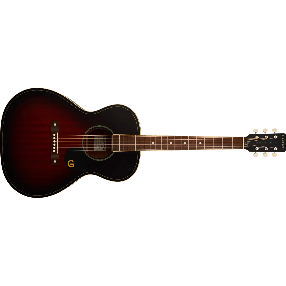 Gretsch Gretsch Jim Dandy Concert Walnut Fingerboard Black Pickguard Deep Cherry Burst