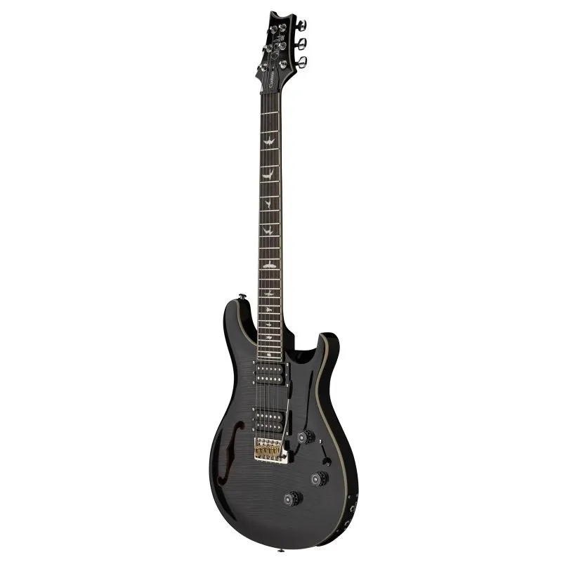 PRS PRS SE Custom 24 Semi Hollow Piezo Charcoal Burst - gitara elektryczna - zdjecie 2