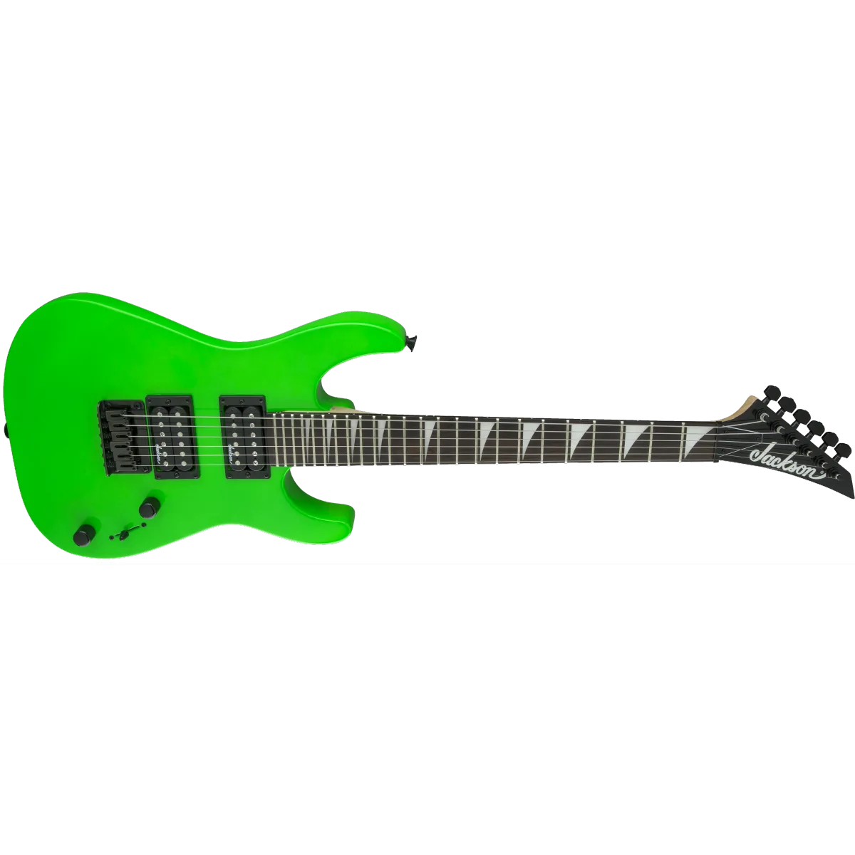 Jackson Jackson JS Series Dinky Minion JS1X Amaranth Fingerboard Neon Green - zdjecie 3