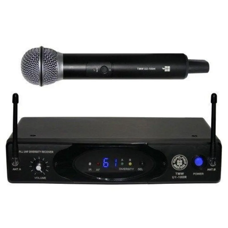 Topp Pro Topp Pro TP TMW-U1-100M - bezprzewodowy zestaw mikrofonowy UHF