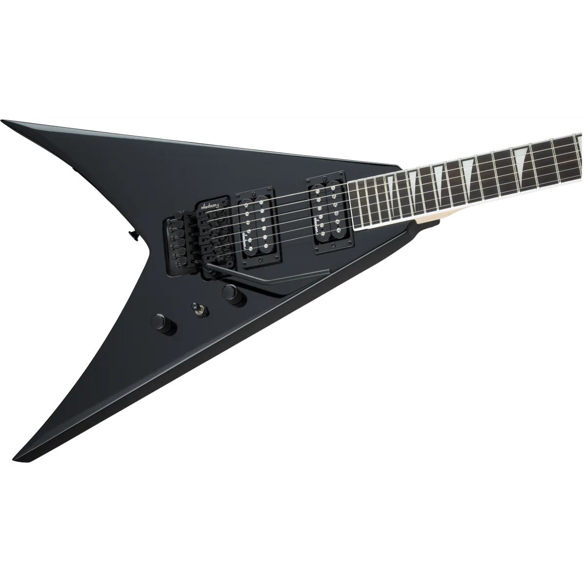 Jackson Jackson JS Series King V JS32 Amaranth Fingerboard Gloss Black - zdjecie 6